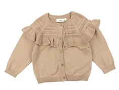 Lil Atelier nougat flæse cardigan